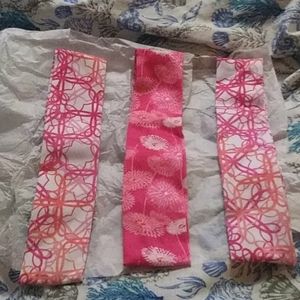 3pk Pink Headbands